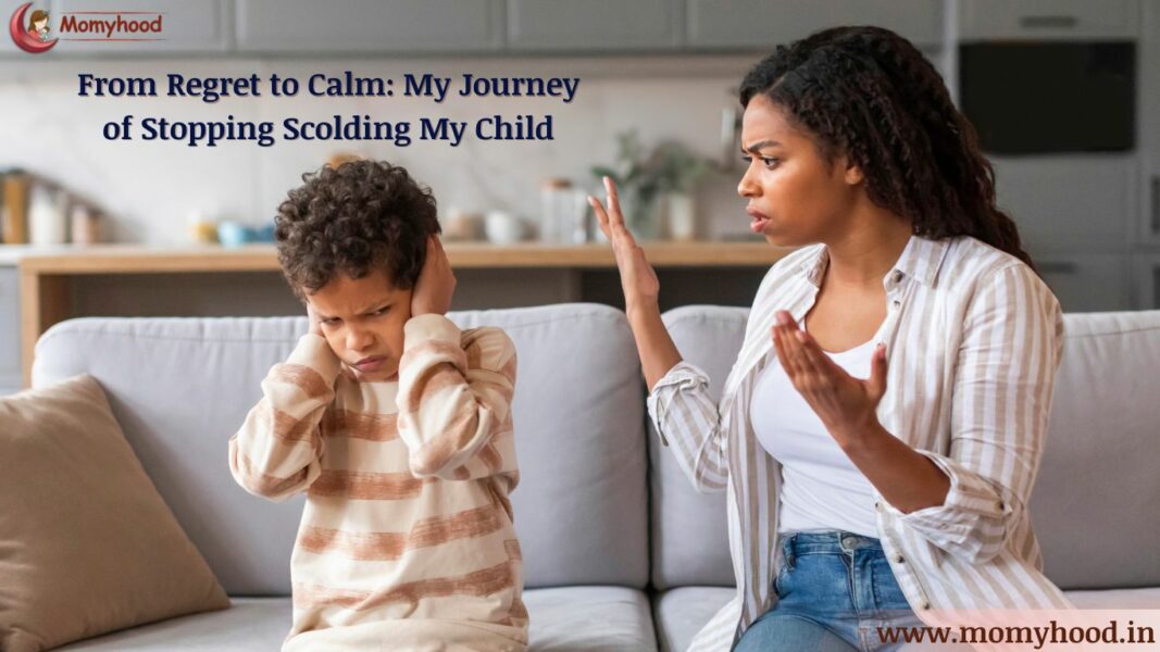 scolding a child