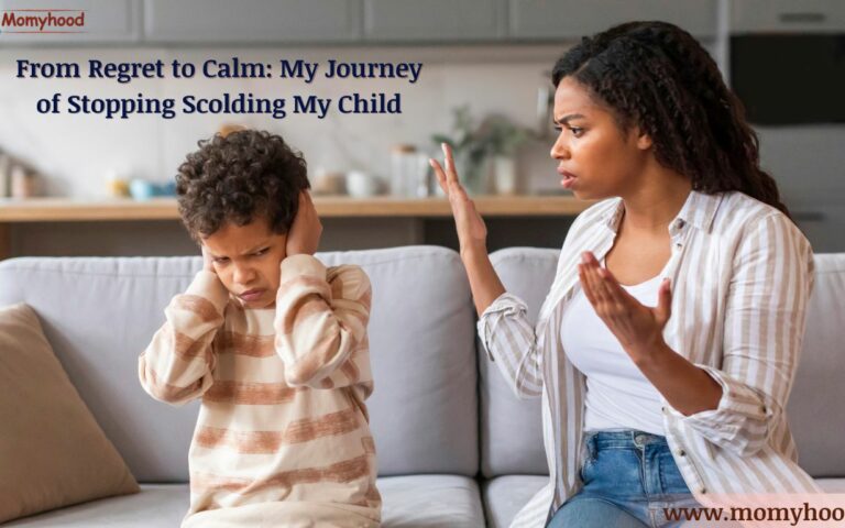 scolding a child