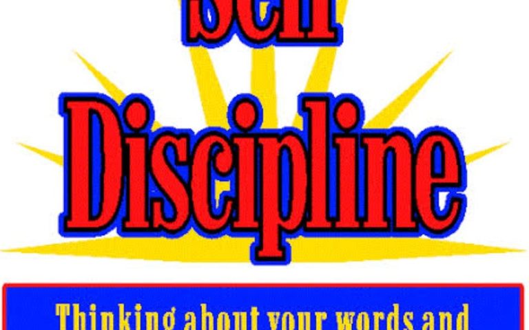 Self discipline