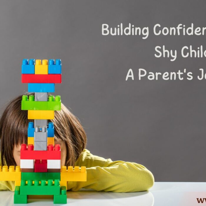 Building confidence in shy children
