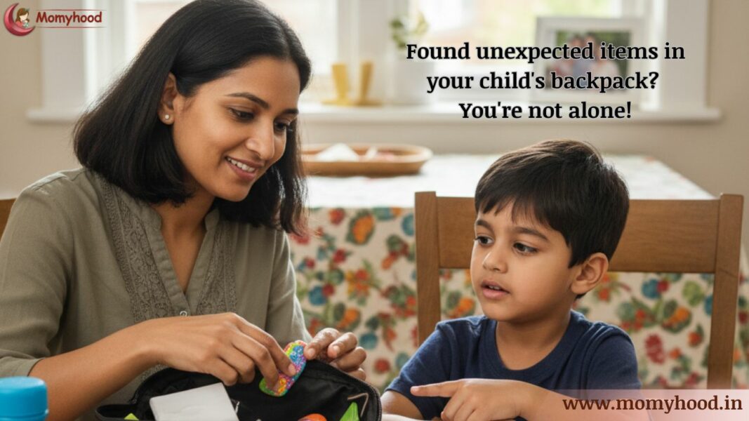 Child Taking Things from School