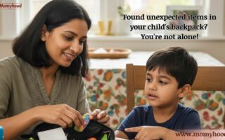 Child Taking Things from School