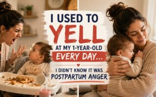 Postpartum Anger and Yelling at Your Child