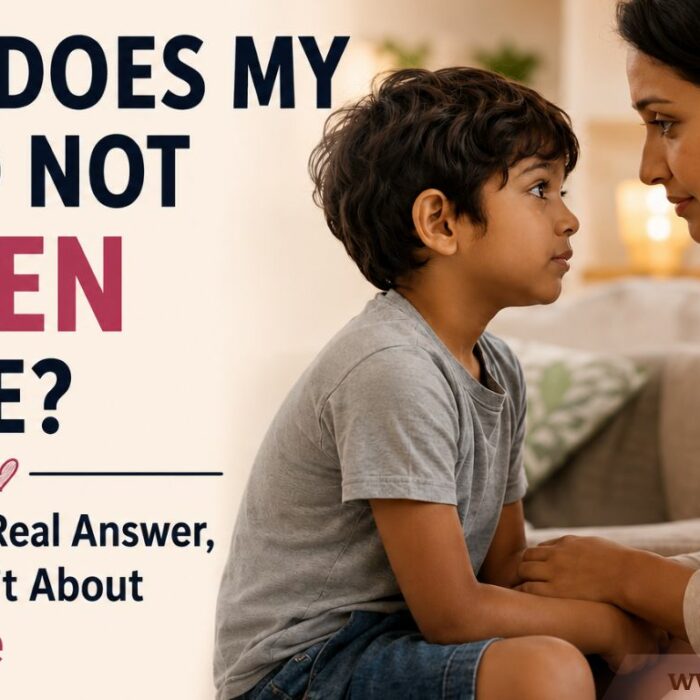 Why Does My Child Not Listen to Me?