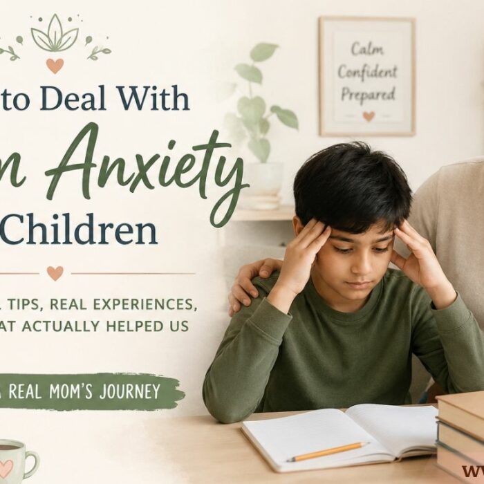 how to deal with exam anxiety in children