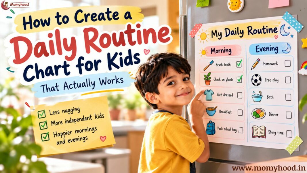 Daily Routine Chart for Kids