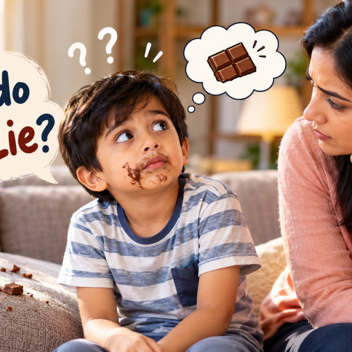 why kids lie