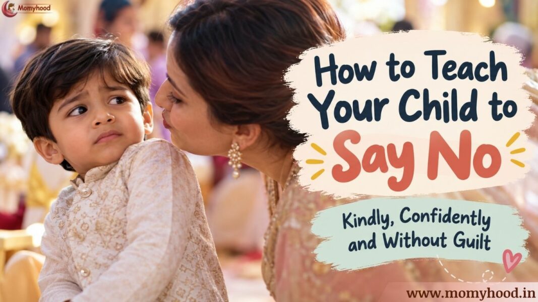 how to teach child to say no
