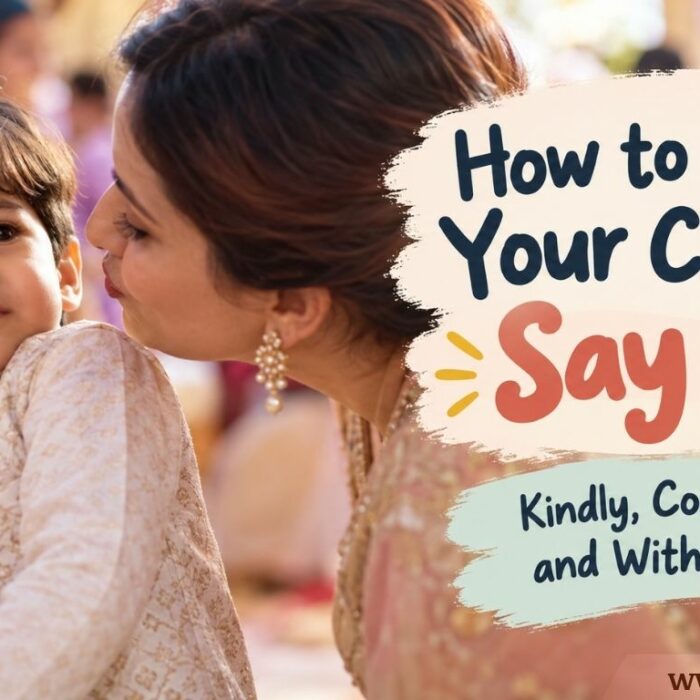 how to teach child to say no